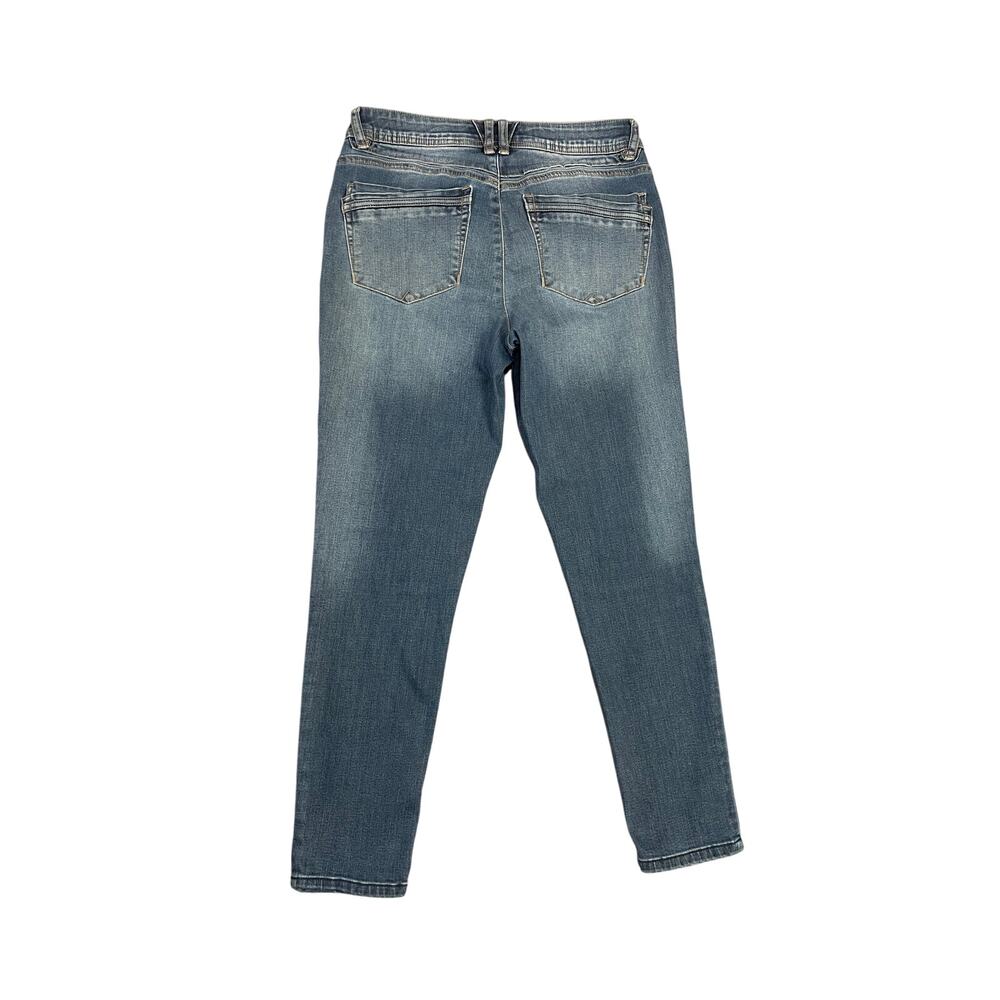 Democracy Ab Technology Booty Lift Denim Skinny Jeans Women Size 8 /   9”‎ Rise - Picture 2 of 4